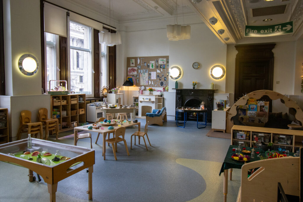 Beautiful nursery setting at LEYF House of Commons