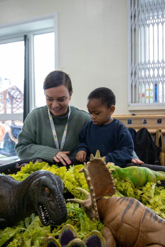 Dinosaurs at LEYF Deanery Road