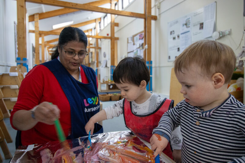 Learning to cook at Deanery Road