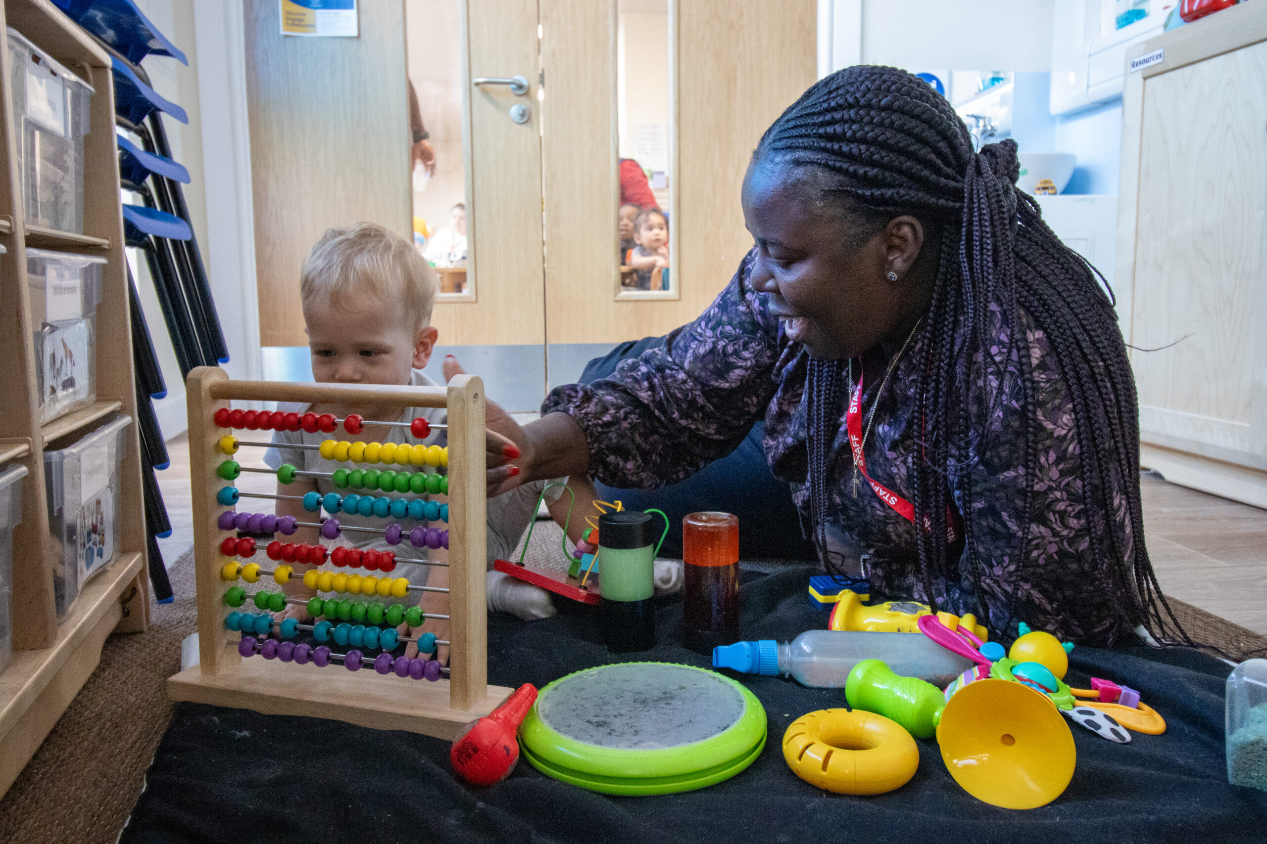 Learning colours at LEYF Thames Reach