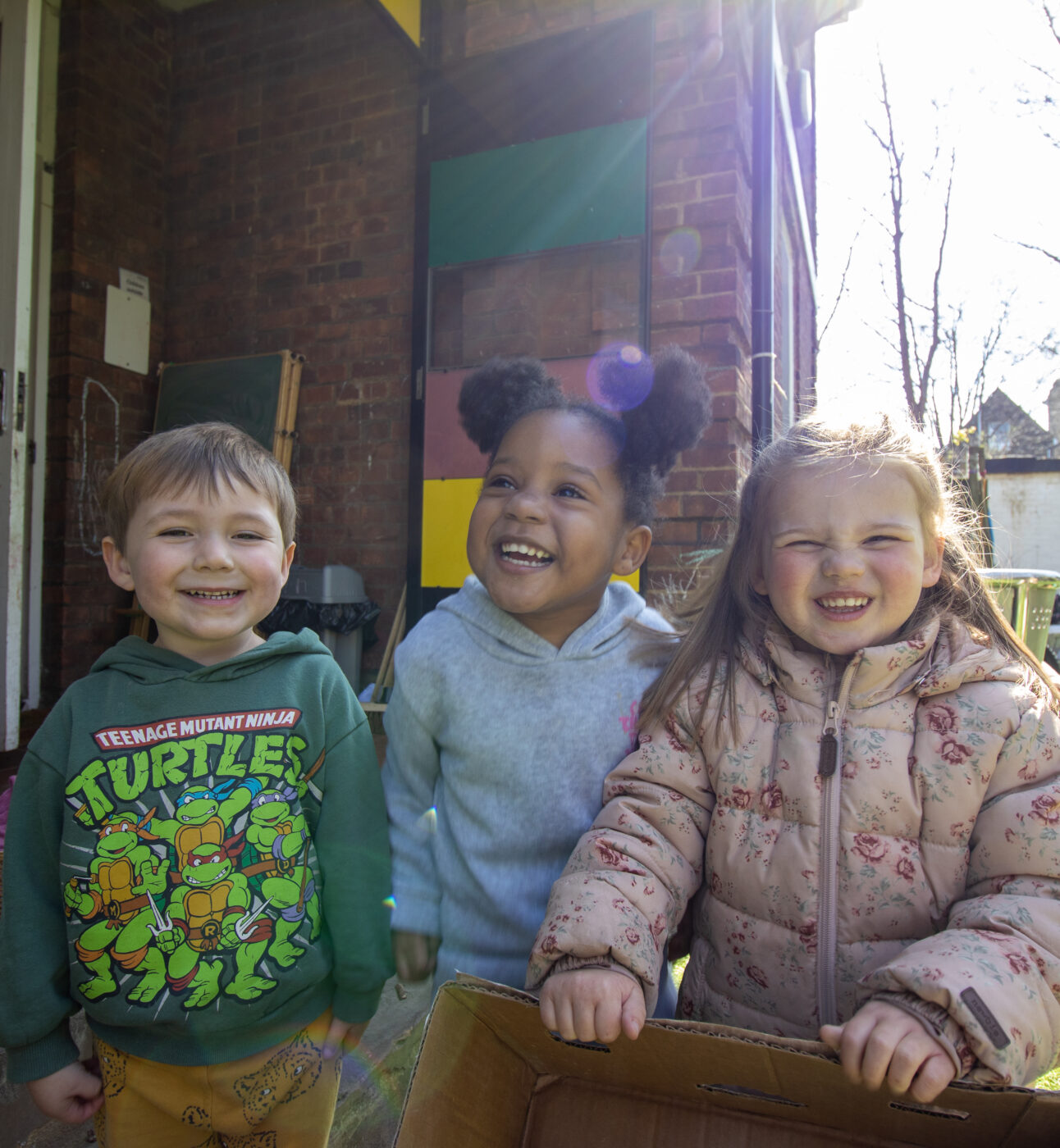 Portrait of pre-schoolers