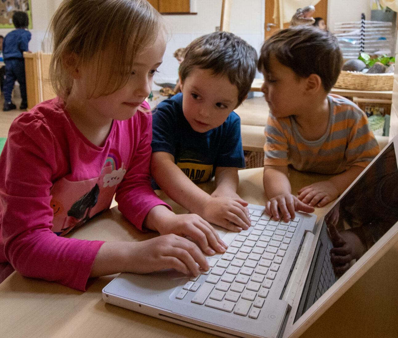Screen time young children